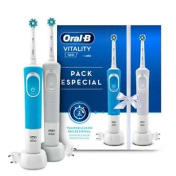 Oral-B Cepillo Dental Electrico Vitality 100 2 Uds