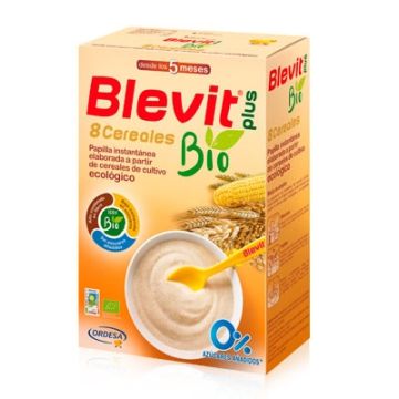 Blevit Plus Bio 8 Cereales sin Azucares 5M+ 250gr