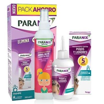 Paranix Tto Piojos Champu 200ml + Spray Arbol de Te 250ml