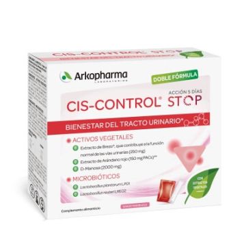 Arkopharma Cis-Control Stop 10 Sobres + 5 Sticks
