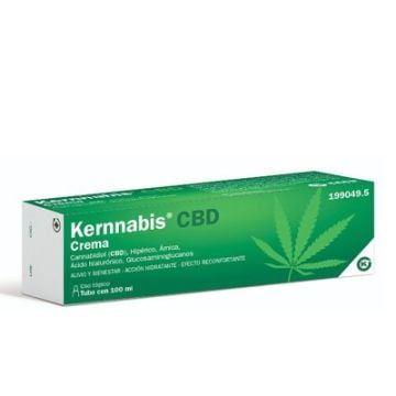 Kernnabis CBD Crema Hidratante Alivio y Bienestar 100ml