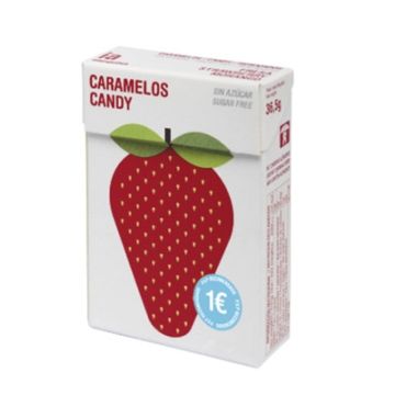 Interapothek Caramelos Sin Azucar Fresa Cajita 36,5g