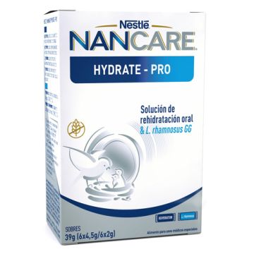 Nestle Nancare Hydrate Pro Solucion de Rehidratacion Oral 12 Sobres