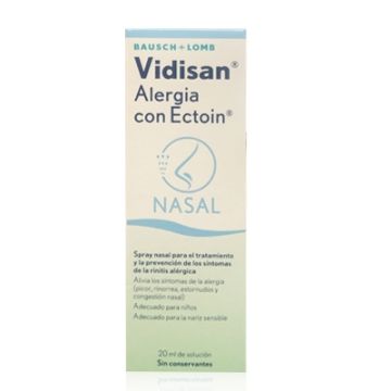 Vidisan Alergia con Ectoin Spray Nasal 20ml