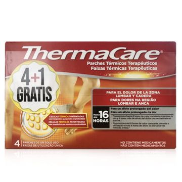 Thermacare Parches Termicos Lumbar y Cadera 5Uds