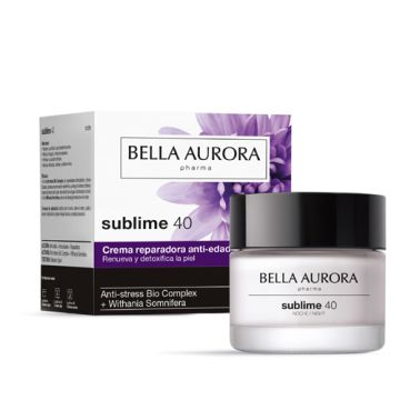 Bella Aurora Sublime 40 Crema Noche Reparadora Anti-Edad 50ml