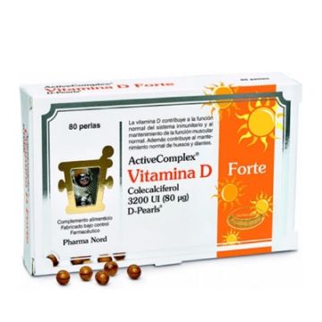 Pharma Nord Activecomplex Vitamina D Forte 80 Perlas