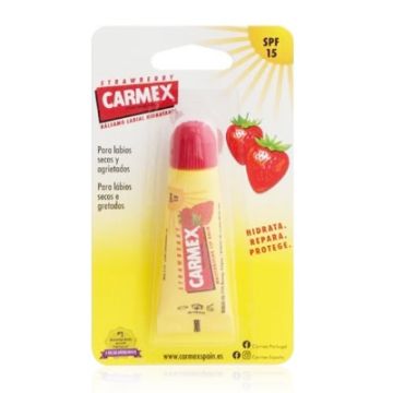 Carmex Balsamo Labial Hidratante Spf15 Strawberry Tubo 10g