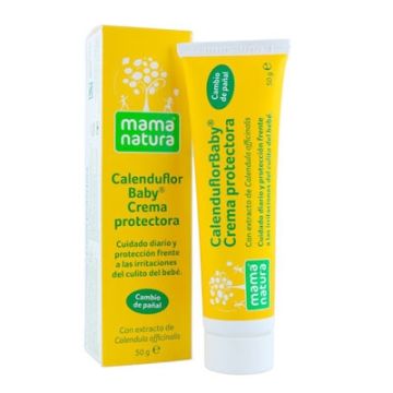 Mama Natura Calenduflor Baby Crema Protectora Cambio de Pañal 50g