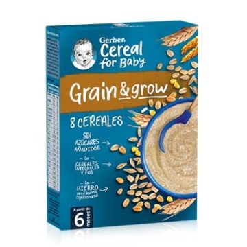 Gerber Cereal Papilla 8 Cereales 6M+ 250g