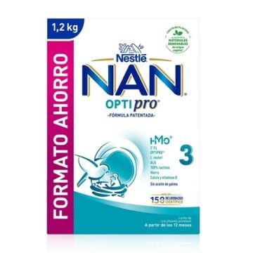 Nestle Nan Optipro 3 Leche de Crecimiento Premium 1,2kg