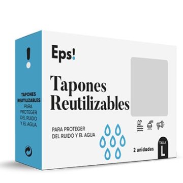 Eps Tapones Oidos Reutilizables Talla L 2 Uds