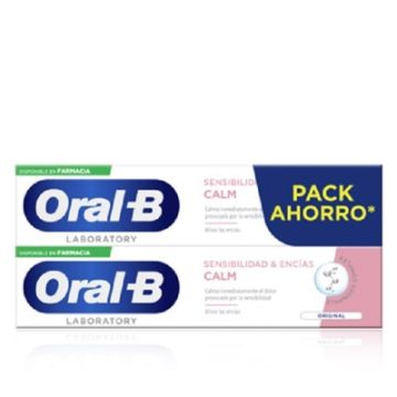 Oral-B Pasta Dental Calm Sensibilidad y Encias Duplo 2x100ml