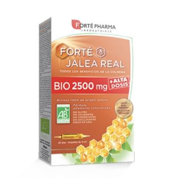 Forte Pharma Jalea Real Bio 2500mg 20 Ampollas