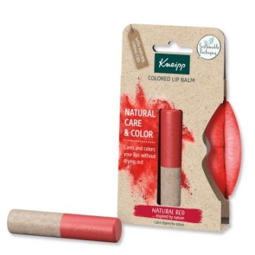 Kneipp Balsamo Labial con Color Natural Red 3,5gr