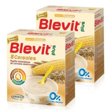 Blevit Plus 8 Cereales Duplo 2x600gr