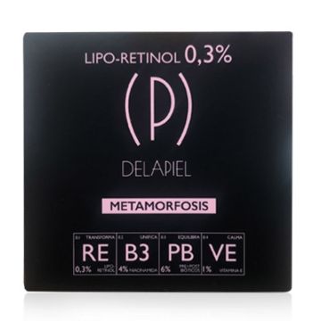 Delapiel Metamorfosis Lipo-Retinol 15 Ampollas