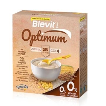 Blevit Plus Superfibra Sin Gluten - Papilla de Cereales para Bebé