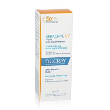 Ducray Keracnyl UV Fluido Anti-Imperfecciones Spf50+ 50ml