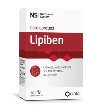 Nutritional System Cardioprotect Lipiben 30 Comp