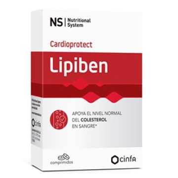 Nutritional System Cardioprotect Lipiben 60 Comp