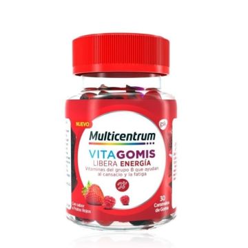 Multicentrum Vitagomis Energia Sabor Frutos Rojos 30 Uds
