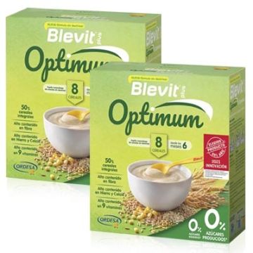 Blevit Plus Optimum 8 Cereales 6M+ Duplo 2x400g