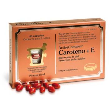 Pharma Nord Activecomplex Caroteno+E 60 Capsulas