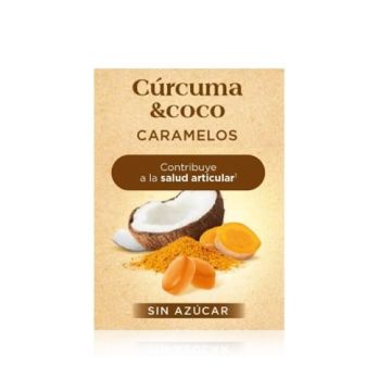 Sante Verte Caramelos Curcuma y Coco sin Azucar 35gr