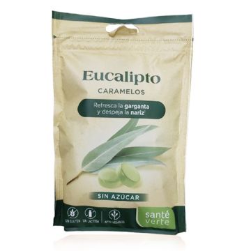 Sante Verte Caramelos Eucalipto Sin Azucar 60gr