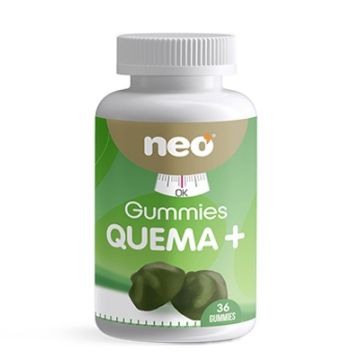 Neo Gummies Quema+ Sabor Manzana 36 Uds