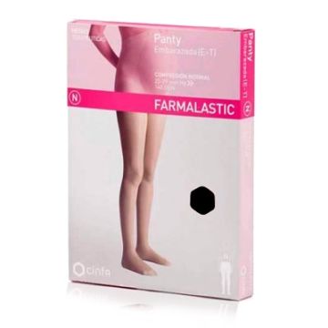 Farmalastic Panty comp normal 140 den premama negro t- med