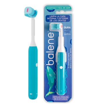 Balene Cepillo Dental Manual 6-11 Años Azul
