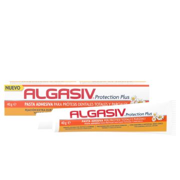 Algasiv  Protection Plus Pasta Adhesiva Protesis Dentales 40gr