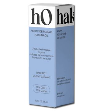 Hakuna Oil Aceite Full Spectrum CBD 10 + GABA 10% 10ml