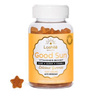 Lashile Good Sun Boost de Vitaminas 60 Gominolas