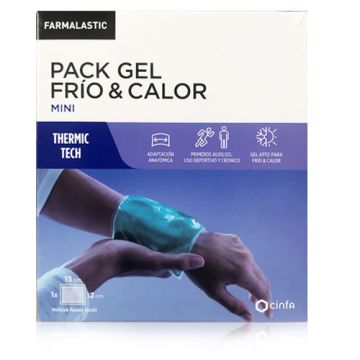 Farmalastic Pack Gel Frio y Calor Thermic Tech Mini 15cm x 12cm