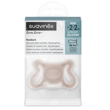 Suvinex Zero Zero Chupete Fisiologico SX Pro Claro -2-2m