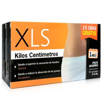 XLS Kilos Centimetros 60 Capsulas