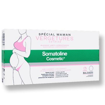Somatoline Mascarilla Antiestrias Especial Mamas 4 Unidades