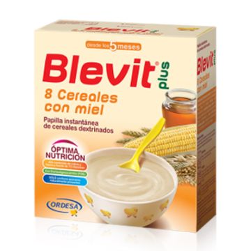 Blevit Plus 8 cereales con miel 600gr