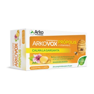 Arkovox Propolis + Vit C 24 Comp para Chupar