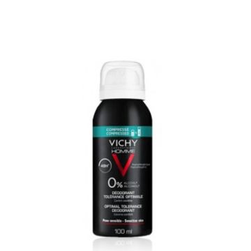 Vichy Homme Desodorante 48H Tolerancia Optima P/Sensible 100ml
