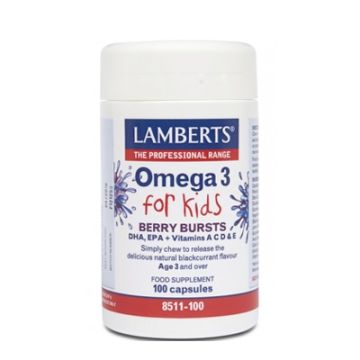 Lamberts Omega 3 For Kids 100 Cápsulas