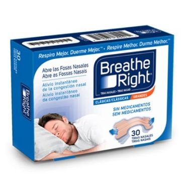 Breathe Right Tira Nasal T-Gde 30 Uds
