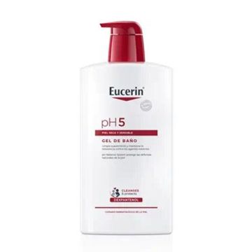 Eucerin PH5 Gel de Baño Piel Seca-Sensible 1L