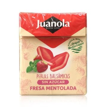 Juanola Perlas Fresa Mentolada 25gr