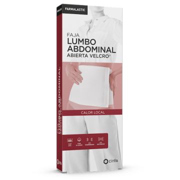 Farmalastic Faja Lumbo Abdominal Abierta Velcro T/P