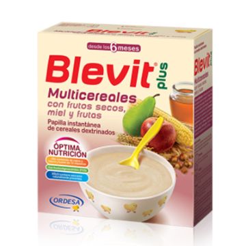 Blevit Plus multicereales miel-frutos secos y frutas 600gr