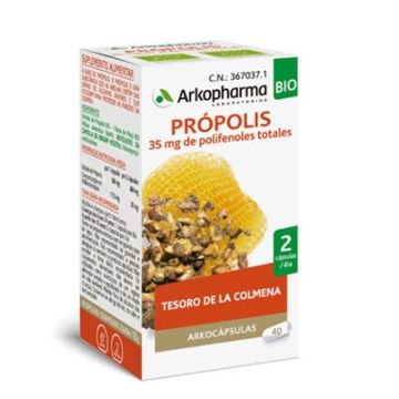 Arkocapsulas Propolis Bio 40 Capsulas